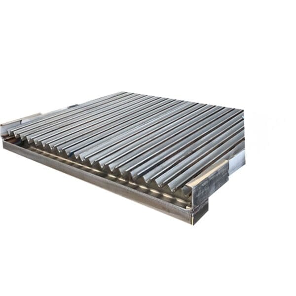 Stainless Argentine V Grate with Removable Drop Pan