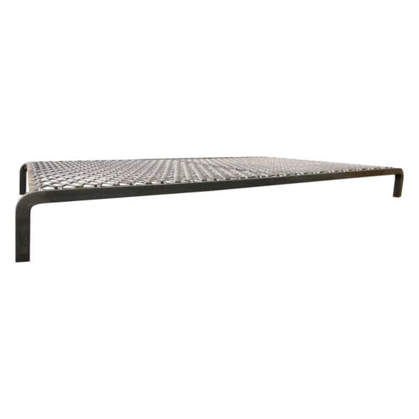 A charcoal grill increases airflow in a wood or charcoal grill.