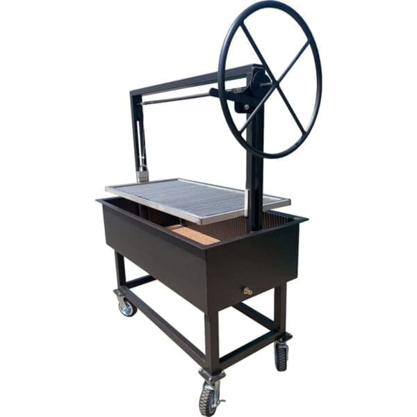 Portable Santa Maria wood charcoal - crank it up grills