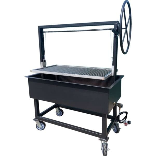 Portable Santa Maria wood charcoal - crank it up grills