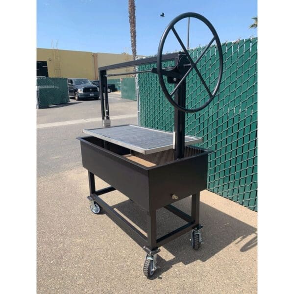 Portable Santa Maria wood charcoal - crank it up grills