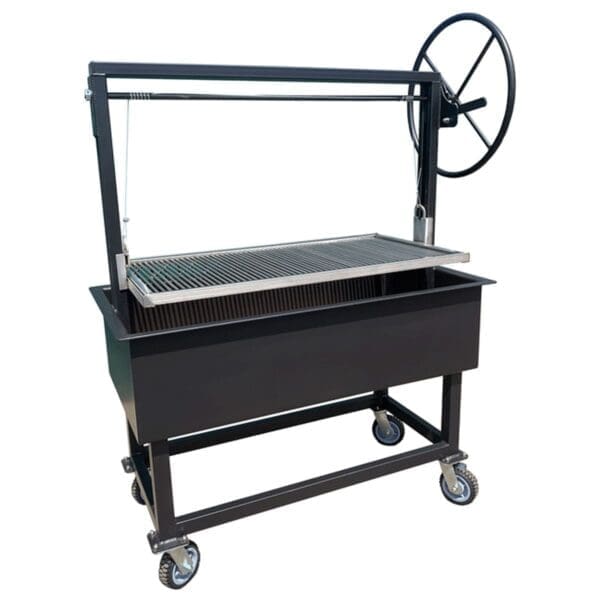 Portable Santa Maria wood charcoal - crank it up grills