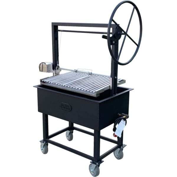Portable Santa Maria wood charcoal - crank it up grills