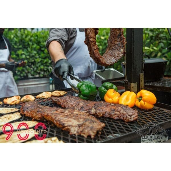 Argentinian Gaucho grills are perfect for catering.