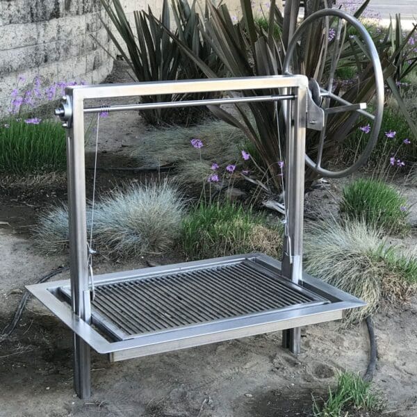 High end Argentine brick grill insert constructed with 100% stainless steel.