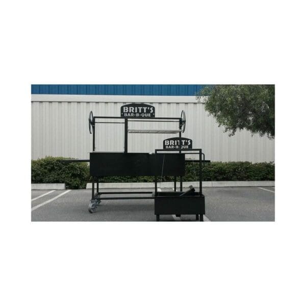 Add your logo in metal to a Santa Maria grill.