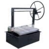 Barbecue grill for cooking with charcoal.