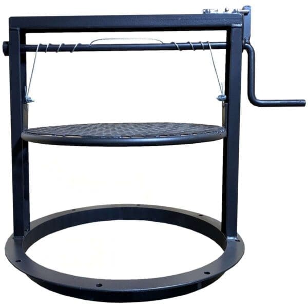 Santa Maria grill attachment for a Weber kettle