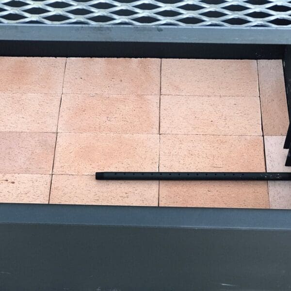 All JD Fabrications grills come equipped with firebrick lined base