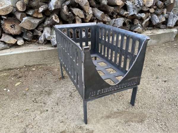 Free Standing Argentine Brasero for burning wood down to coal.