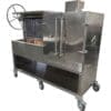 Stainless Argentine Grill Smoker Combo Unit